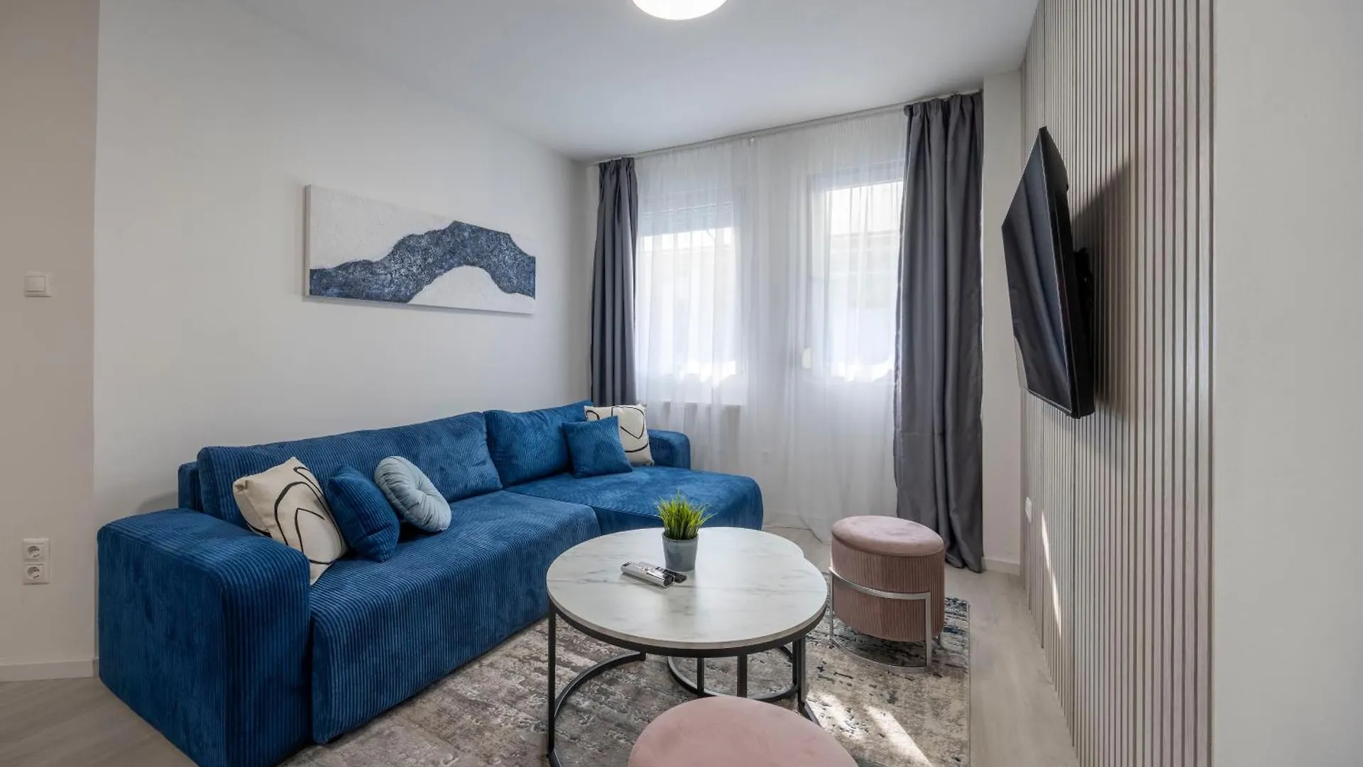 Apartmán Deluxe & Minimalistic Central Residence In The Heart Of Budapešť